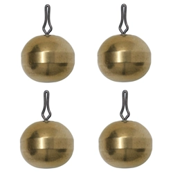 HTO Brass Round Dropshot Weights